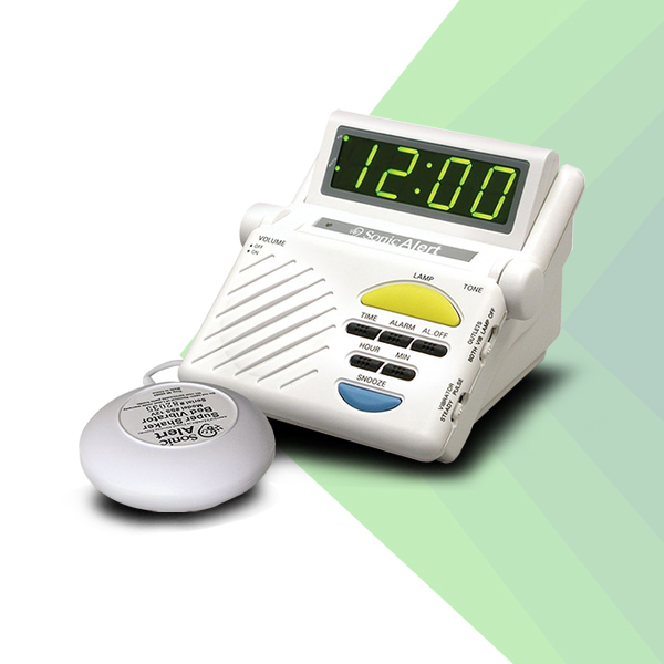 Sonic Boom Alarm Clock & Notification Hub with Super Shaker Canadian